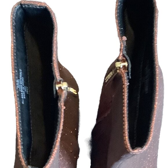 NIP Guess Byra Platform Bronze Boots Size: 9.5 - Picture 4 of 7